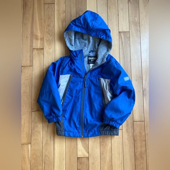 Oshkosh B’gosh fleece lined rain jacket 4T - Picture 13 of 13